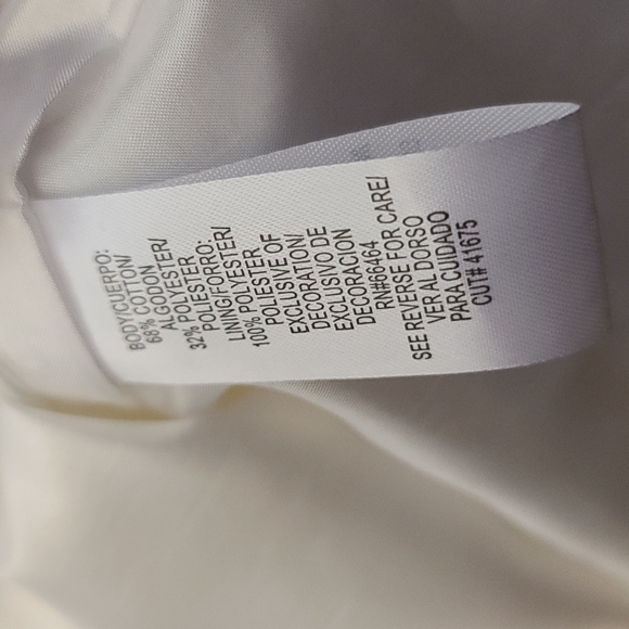 White sleeveless summer dress - Picture 10 of 11